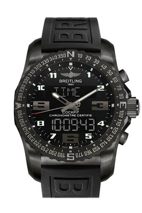 breitling cockpit b50 titanium analog-digital men's watch vb501022/bd41/155s|Breitling Cockpit B50 Titanium .